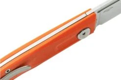 Real Steel Stella Orange 7052 Pocket Knife, Poltergeist Design -Knife Sale Shop RL7052 06 real steel