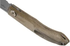 Real Steel Stella Green Canvas Micarta 7057 Knivesandtools Exclusive Pocket Knife, Poltergeist Design -Knife Sale Shop RL7057 05 real steel