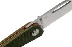 Real Steel Akuma 9112 Green Pocket Knife, Ivan Braginets Design -Knife Sale Shop RL9112 06 real steel