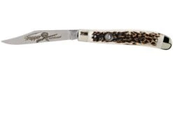 Robert Klaas US Trapper 95mm Real Stag 412-1-251-TRS Pocket Knife