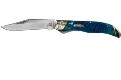 Rough Ryder Black & Blue Folding Hunter RR2117 Pocket Knife