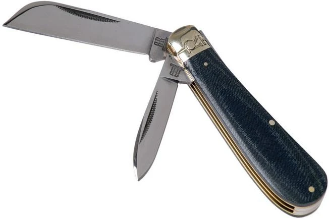 Rough Ryder Half Hawk Denim RR2186 Carbon Slipjoint Pocket Knife 3 Rough Ryder Half Hawk Denim RR2186 Carbon Slipjoint Pocket Knife