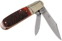 Rough Ryder Tiger Stripe Barlow RR2219 Pocket Knife -Knife Sale Shop RY2219 02 rough ryder