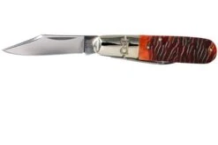 Rough Ryder Tiger Stripe Barlow RR2219 Pocket Knife -Knife Sale Shop RY2219 03 rough ryder