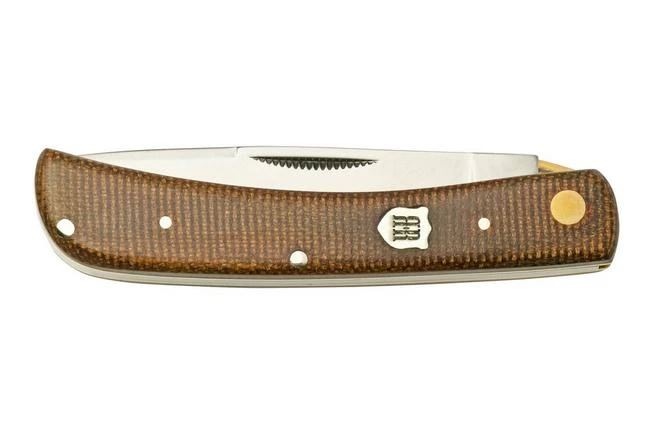Rough Ryder Brown Burlap Small Work Knife RR2333, Pocket Knife 7 Rough Ryder Brown Burlap Small Work Knife RR2333, Pocket Knife - Image 5