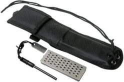 Schrade Frontier 5" Fixed Blade SCHF36, 1095 Carbon Steel, Fixed Knife With Sharpening Steel And Firesteel -Knife Sale Shop SCHF36 08 schrade