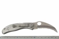 Spyderco Harpy C08S Serrated Pocket Knife -Knife Sale Shop SP C08S 05 spyderco harpy spc08s d5