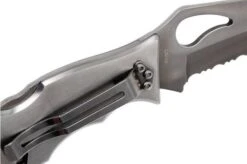 Spyderco Crossbill SS, Half Serrated -Knife Sale Shop SPBY07PS 06 spyderco crossbill ss spby07ps 06