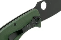 Spyderco Tenacious Green Black C122GPBGR Pocket Knife -Knife Sale Shop SPC122GPBGR 06 spyderco