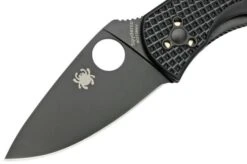 Spyderco Persistence Lightweight Black C1136PBBK FRN Pocket Knife -Knife Sale Shop SPC136PBBK 03 spyderco