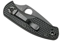 Spyderco Persistence Lightweight Black C1136PBBK FRN Pocket Knife -Knife Sale Shop SPC136PBBK 04 spyderco