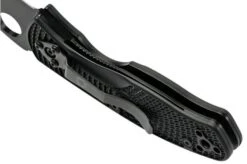 Spyderco Persistence Lightweight Black C1136PBBK FRN Pocket Knife -Knife Sale Shop SPC136PBBK 05 spyderco
