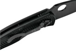 Spyderco Persistence Lightweight Black C1136PBBK FRN Pocket Knife -Knife Sale Shop SPC136PBBK 06 spyderco