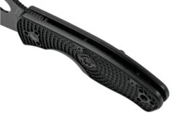 Spyderco Persistence Lightweight Black C1136PBBK FRN Pocket Knife -Knife Sale Shop SPC136PBBK 07 spyderco