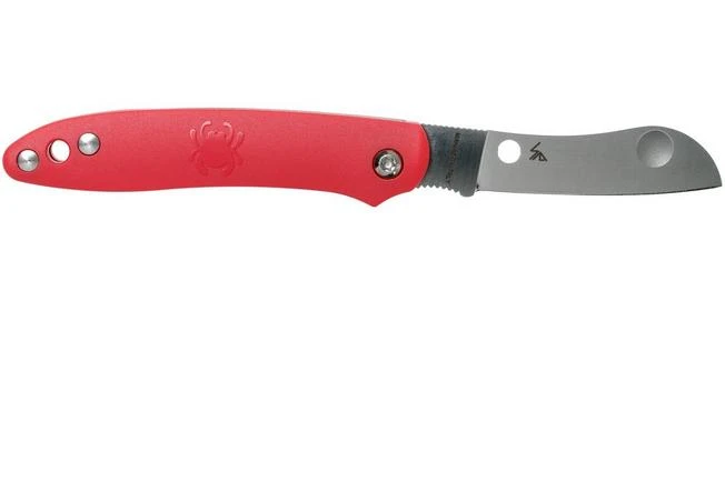 Spyderco Roadie C189PRD Red Pocket Knife 4 Spyderco Roadie C189PRD Red Pocket Knife - Image 2