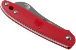 Spyderco Roadie C189PRD Red Pocket Knife 12 Spyderco Roadie C189PRD Red Pocket Knife -Knife Sale Shop SPC189PRD 04 spyderco
