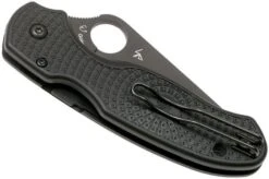 Spyderco Para 3 Light-weight Black C223PBBK FRN CTS-BD1N Pocket Knife -Knife Sale Shop SPC223PBBK 04 spyderco v202203
