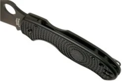 Spyderco Para 3 Light-weight Black C223PBBK FRN CTS-BD1N Pocket Knife -Knife Sale Shop SPC223PBBK 07 spyderco v202203