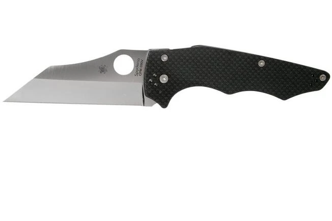 Spyderco YoJumbo CPM S90V Carbon Fibre C253CFP Sprint Run Pocket Knife, Michael Janich Design 3 Spyderco YoJumbo CPM S90V Carbon Fibre C253CFP Sprint Run Pocket Knife, Michael Janich Design