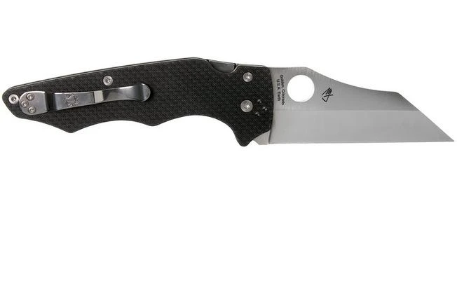 Spyderco YoJumbo CPM S90V Carbon Fibre C253CFP Sprint Run Pocket Knife, Michael Janich Design 4 Spyderco YoJumbo CPM S90V Carbon Fibre C253CFP Sprint Run Pocket Knife, Michael Janich Design - Image 2