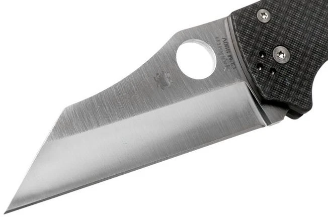 Spyderco YoJumbo CPM S90V Carbon Fibre C253CFP Sprint Run Pocket Knife, Michael Janich Design 5 Spyderco YoJumbo CPM S90V Carbon Fibre C253CFP Sprint Run Pocket Knife, Michael Janich Design - Image 3