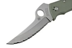Spyderco Massad Ayoob CruWear, Serrated, Grey G10 C60GSGY Sprint Run 2022 Pocket Knife 9 Spyderco Massad Ayoob CruWear, Serrated, Grey G10 C60GSGY Sprint Run 2022 Pocket Knife -Knife Sale Shop SPC60GSGY 03 spyderco
