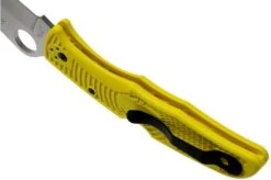 Spyderco Pacific Salt 2 Yellow C91PYL2 Pocket Knife -Knife Sale Shop SPC91PYL2 05 spyderco