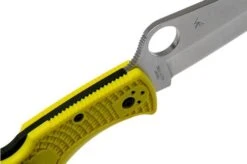 Spyderco Pacific Salt 2 Yellow C91PYL2 Pocket Knife -Knife Sale Shop SPC91PYL2 06 spyderco