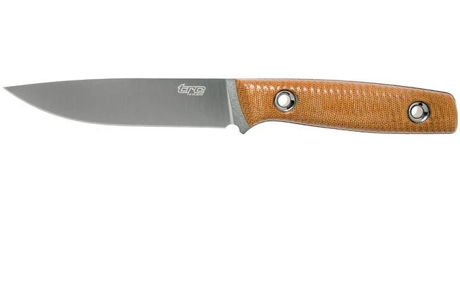 TRC Knives This Is Freedom, Brown Canvas Micarta Outdoor Knife 3 TRC Knives This Is Freedom, Brown Canvas Micarta Outdoor Knife
