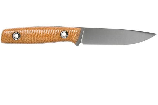 TRC Knives This Is Freedom, Brown Canvas Micarta Outdoor Knife 4 TRC Knives This Is Freedom, Brown Canvas Micarta Outdoor Knife - Image 2