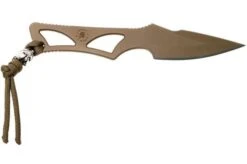 Spartan Blades Enyo Flat Dark Earth Neck Knife, SB2DE -Knife Sale Shop USSB2DE 02 spartan blades ussb2de 02