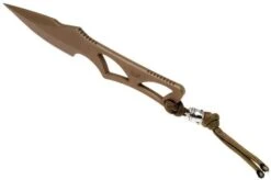 Spartan Blades Enyo Flat Dark Earth Neck Knife, SB2DE -Knife Sale Shop USSB2DE 04 spartan blades ussb2de 04