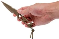 Spartan Blades Enyo Flat Dark Earth Neck Knife, SB2DE -Knife Sale Shop USSB2DE 05 spartan blades ussb2de 05