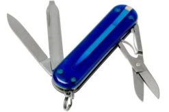 Victorinox Classic SD Translucent Blue 0.6223.T2 Swiss Pocket Knives -Knife Sale Shop VT0 6223 T2 02 victorinox