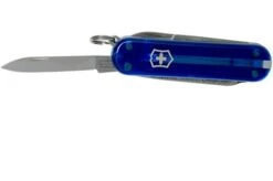 Victorinox Classic SD Translucent Blue 0.6223.T2 Swiss Pocket Knives -Knife Sale Shop VT0 6223 T2 03 victorinox