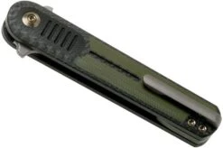 We Knife Angst 2002A Carbon Fibre, Green G10 Pocket Knife, Justin Lundquist Design 13 We Knife Angst 2002A Carbon Fibre, Green G10 Pocket Knife, Justin Lundquist Design -Knife Sale Shop WK2002A 04 we knife