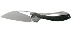 WE Knife Pleroma 821A Grey Pocket Knife, Elijah Isham Design