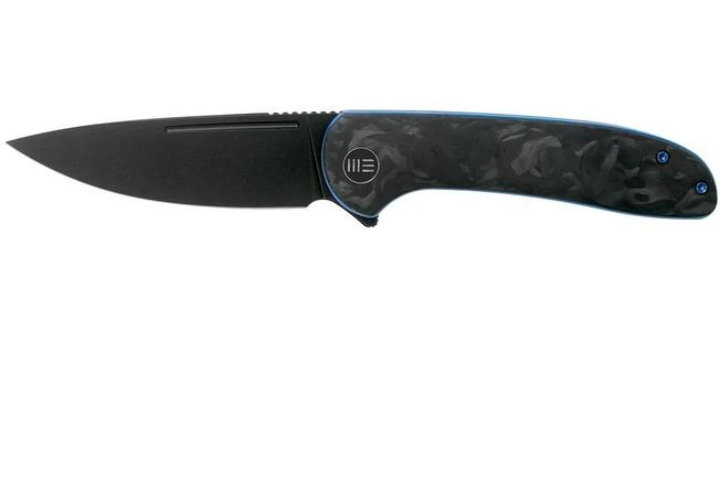 WE Knife Saakshi WE20020C-2 Black Stonewashed, Carbon Fibre Pocket Knife 3 WE Knife Saakshi WE20020C-2 Black Stonewashed, Carbon Fibre Pocket Knife