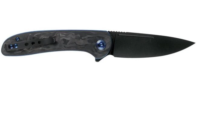 WE Knife Saakshi WE20020C-2 Black Stonewashed, Carbon Fibre Pocket Knife 4 WE Knife Saakshi WE20020C-2 Black Stonewashed, Carbon Fibre Pocket Knife - Image 2