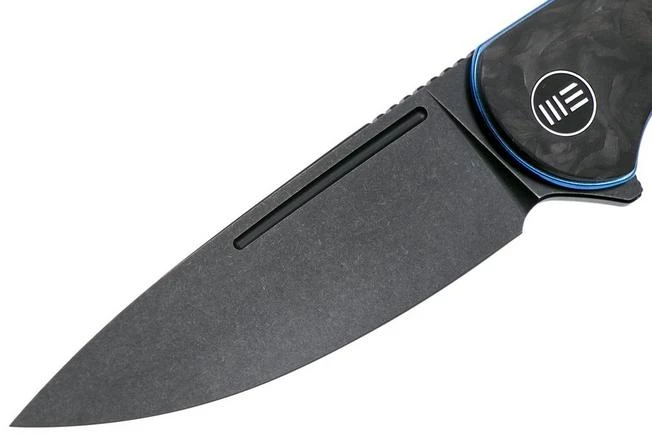 WE Knife Saakshi WE20020C-2 Black Stonewashed, Carbon Fibre Pocket Knife 5 WE Knife Saakshi WE20020C-2 Black Stonewashed, Carbon Fibre Pocket Knife - Image 3