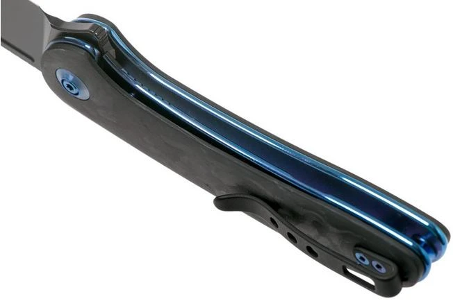 WE Knife Saakshi WE20020C-2 Black Stonewashed, Carbon Fibre Pocket Knife 7 WE Knife Saakshi WE20020C-2 Black Stonewashed, Carbon Fibre Pocket Knife - Image 5