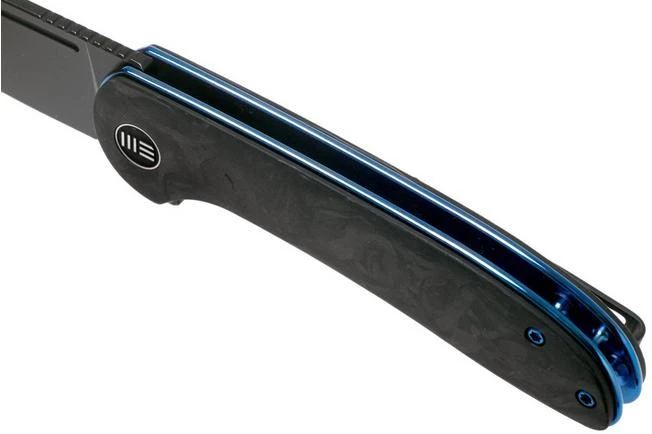 WE Knife Saakshi WE20020C-2 Black Stonewashed, Carbon Fibre Pocket Knife 9 WE Knife Saakshi WE20020C-2 Black Stonewashed, Carbon Fibre Pocket Knife - Image 7