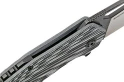 Willumsen Chibs CH21TGR Gray & Black, Pocket Knife -Knife Sale Shop WNCH21TGR 06 willumsen