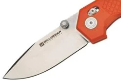 Willumsen Zero7, Z722SOR Orange Pocket Knife -Knife Sale Shop WNZ722SOR 03 willumsen