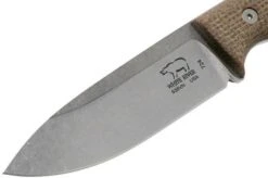 White River Knives Ursus 45 Natural Burlap Micarta Bushcraft Knife -Knife Sale Shop WRUR45 BNA 03 white river knives