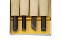 Yoshiharu Y-4 Mitomoto Japanese Wood Carving Knives, Set Of 4 -Knife Sale Shop YSH 011 03 yoshiharu 1